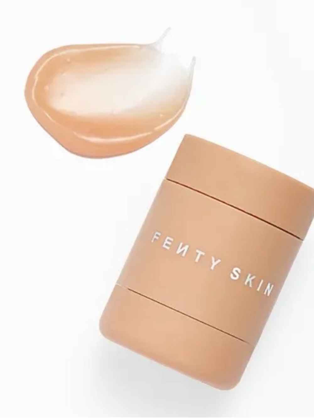 FENTY SKIN Plush Puddin' Intensive Recovery Lip Mask in Vanilla,Full Size 15 ml